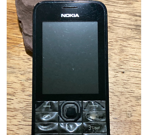 Nokia 208 Dual Sim 256 Mb Preto 64 Mb Ram