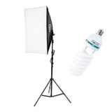 Softbox Iluminacion Fotografia Video Foco 135w 60x60cm 5500k