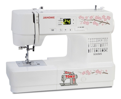 Máquina De Coser Familiar Janome 1030mx Nueva Con Garantia