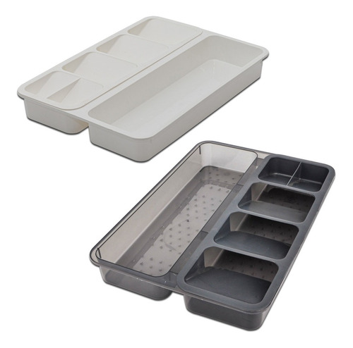 Organizador Cubiertero Cajon Cocina Plastico Silicon Pettish