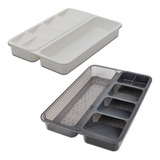 Organizador Cubiertero Cajon Cocina Plastico Silicon Pettish