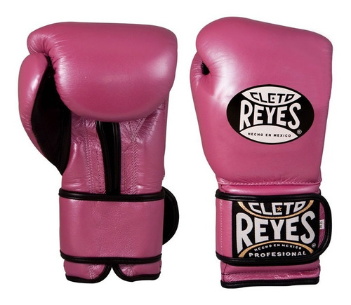 Guantes Cleto Reyes Rosas Con Cierre De Contacto 14 Oz.