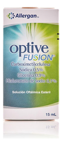 Optive Fusion 0.5/0.9% Frasco X 15 Ml