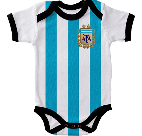 Pañalero Argentina, Mundial 2022 Qatar Messi Jersey Bebé 