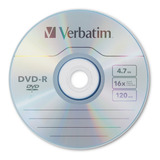 Dvd Verbatim Estampado 4,7gb 16x Por 10 Unidades