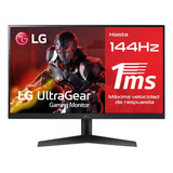 LG Monitor Led 24  Gamer Ultragear 144hz 24gn60r-b Fu Ppct