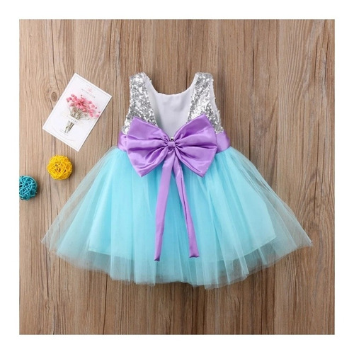 Vestido Para Fiestas O Cumpleaños Bebe Y Niña