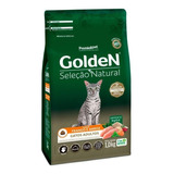 Ração Golden Seleção Natural Gatos Adulto Frango 1kg 