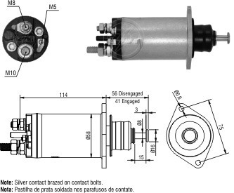 Solenoide O Automatico 29mt 24v M.benz Electronico Zm 2818