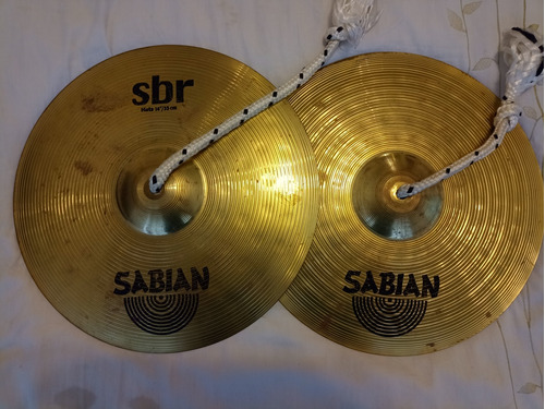 Set Platillos Sabian Hihat14 Crash16 Ride18 Para Bateria