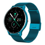 Smartwatch Lige Bw0223 1.28  Caja 45mm Blue, Malla  Blue Mesh