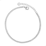 Pulseira Que Vira Colar Choker Riviera De Zircônia Cravejada