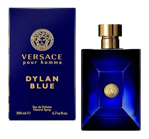 Perfume Original Dylan Blue Pour Homme Versace Hombre 200ml