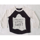 Remera Manga Larga Friendly Little Ghost Marca Gymboree