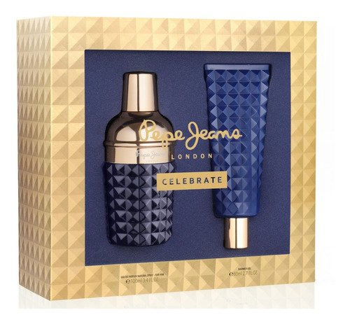 Set Perfume Pepe Jean London Celebrate X100ml + Shower Gel 