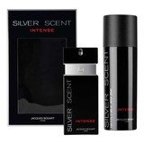 Silver Scent Intense Kit Perfume 100ml + Deo 200ml Original
