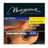 Cuerdas Guitarra Criolla Clásica Magma Tensión Alta Gc120d
