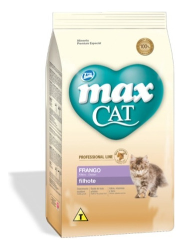 Alimento Gato F Max Cat Buffet Frango Sr 1kg