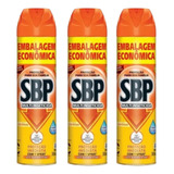 3 Repelente Multi Barata Mosca Mosquito Aranha Sbp 380ml