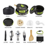 Utensilios De Cocina Para Acampar, 15 Piezas, Equipo De Send