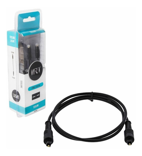 Cable Optico Audio Digital Toslink 1.85mts Irt