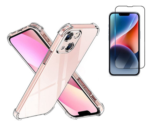 Funda Anti Golpes Para iPhone (todos) + Protector Pantalla