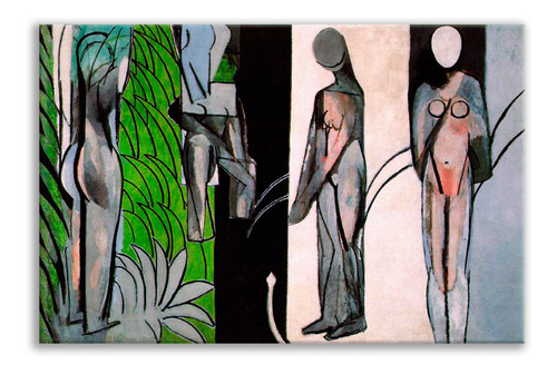 Cuadro Henri Matisse Todas Sus Obras Algodón Mediano
