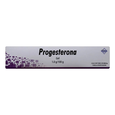 Progesterona Gel 1.0\u002F100g Caja Con Tubo De 80g Ultra | Envío gratis