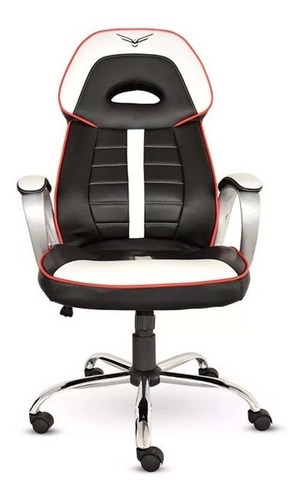 Naceb Silla Gamer Warhammer, Negro/blanco/rojo