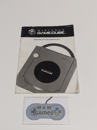 Manual Original Console Nintendo Game Cube 