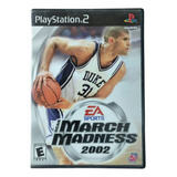 Ncaa March Madness 2002 Juego Original Ps2