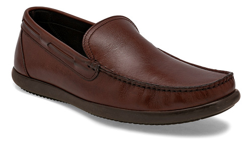 Zapato Slip-on Gino Cherruti 2700 Color Cafe Para Hombre Tx8