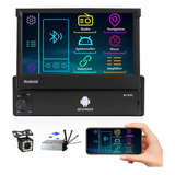 Android Radio Gps Pantalla Táctil Retráctil De Un Solo Din D