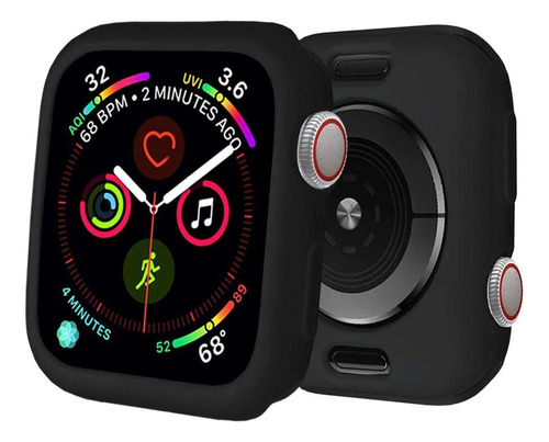 Capa Case Silicone Para Apple Watch Cores 38/40/42/44mm