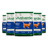 Kit C/ 5 Areias Higiênica Fina Limpeza Plena 4kg  Viva Verde