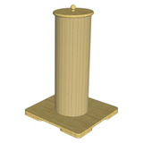 25.6 Tall Vertical Cat Scratching Post, Extra-large Cat Scr