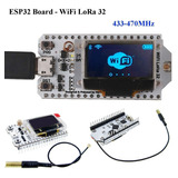 Hiletgo Esp32 Lora Sx1278 0.96inch Oled + Antena 433/470mhz