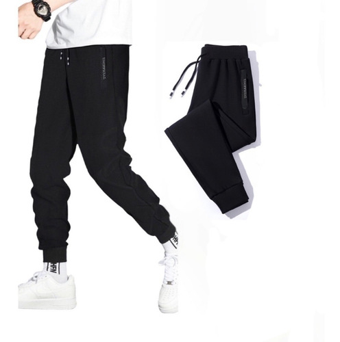 Pack 3!!! Pantalon Buzo Hombre. Jogger Cargo.  Con Polar Hd