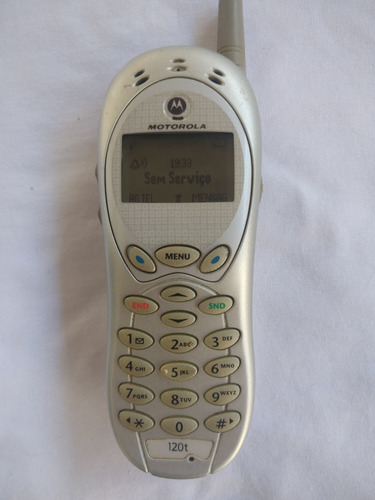Celular Motorola 120t ( Colecionador )leia A Descrição...