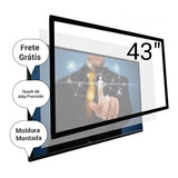 Moldura Touch Screen Frame Interativa 43 Polegadas