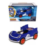 Carrinho Pull Back Sonic The Hedgehog All Stars Racing - Fun