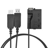 Andoer Lp -e8 Corriente Continua Acoplador Usb Energía Adapt