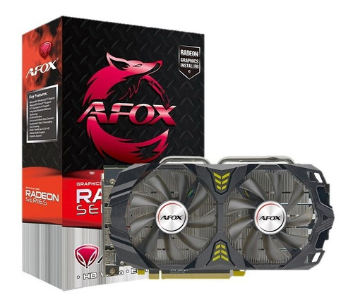 Placa De Video Afox Radeon Rx 580 2048sp Gddr5 8gb 256bits 