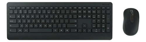 Kit Teclado E Mouse Sem Fio Microsoft Desktop 900 Português