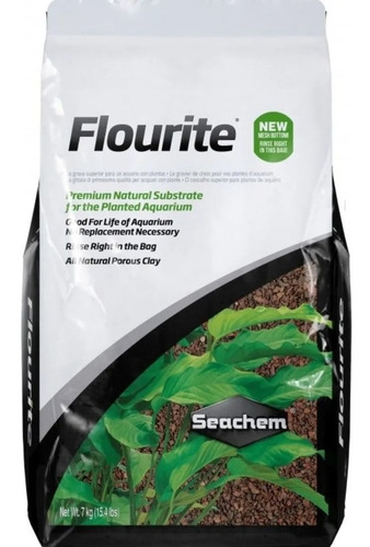 Flourite 7kg Sustrato Grava Acuario Plantado Peces Pecera