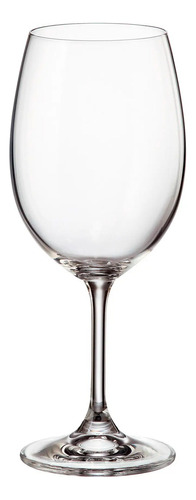 Copa Agua O Vino Cristal De Bohemia Original 450ml X6