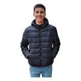 Campera Hombre Inflable Con Corderito Interior Abrigada!