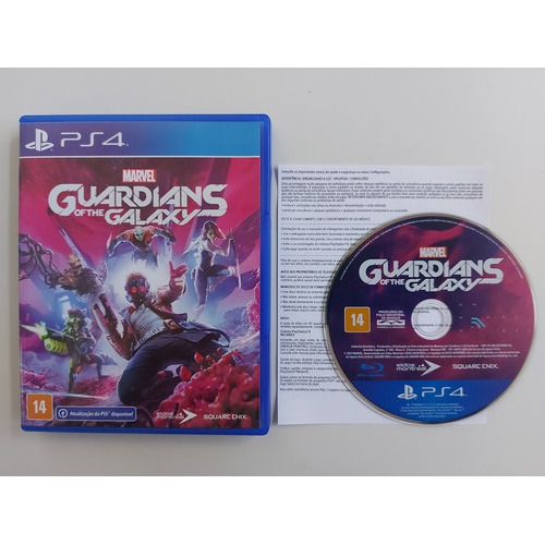 Marvel Guardians Of The Galaxy Ps4 Físico Pronta Entrega +nf