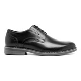 Zapato Derby Semivestir Caballero Flexi Negro - 404601