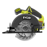 Sierra Circular Ryobi One+ Inalámbrica De 5-1/2 18v Color Verde